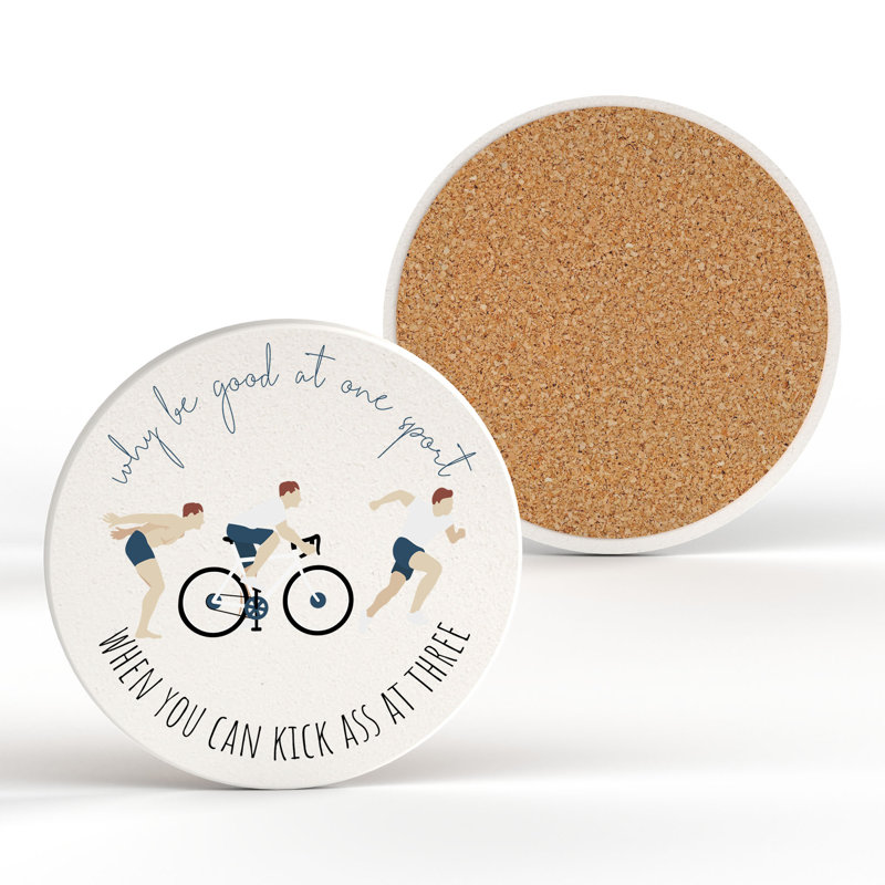 Ceramic Round 1 Piece Coaster