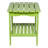 Endymion Rectangular Cedar Outdoor Side Table , 24'' in. W 19'' in. D-2064580092