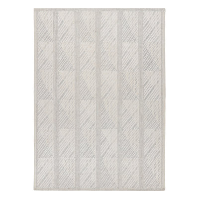 Scandinavian Wool Geometric Area Rug