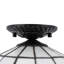 Hanson Glass Semi Flush Mount