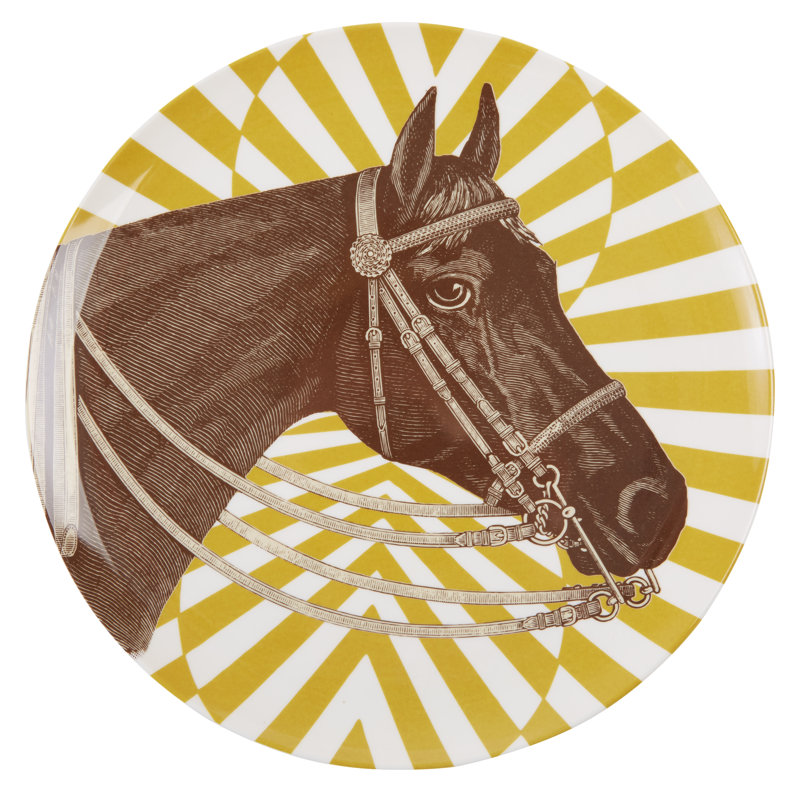 Equus Melamine Dinner Plate