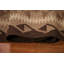 Tapis oriental brun en laine Kilim 5 x 6