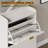 12 Pair Shoe Cabinet With 2 Flip Drawers, 4-Tier Shoe Organizer With Adjustable Shelves,White-368370410