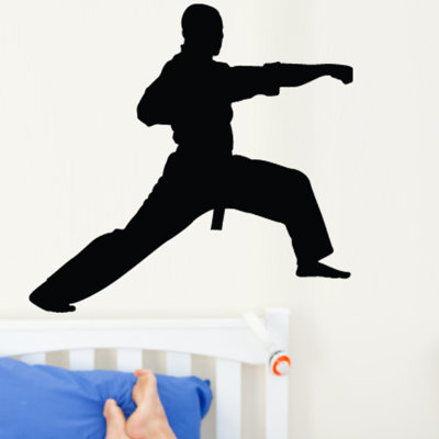 Décalcomanie murale Martial Arts