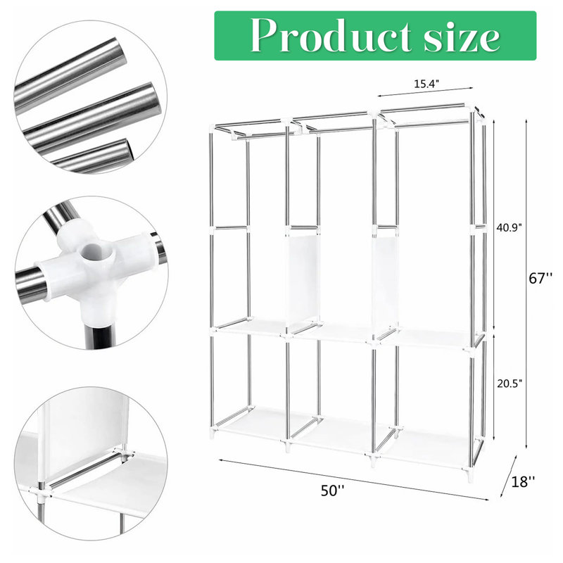 Organisateur de rangement portatif Rebrilliant