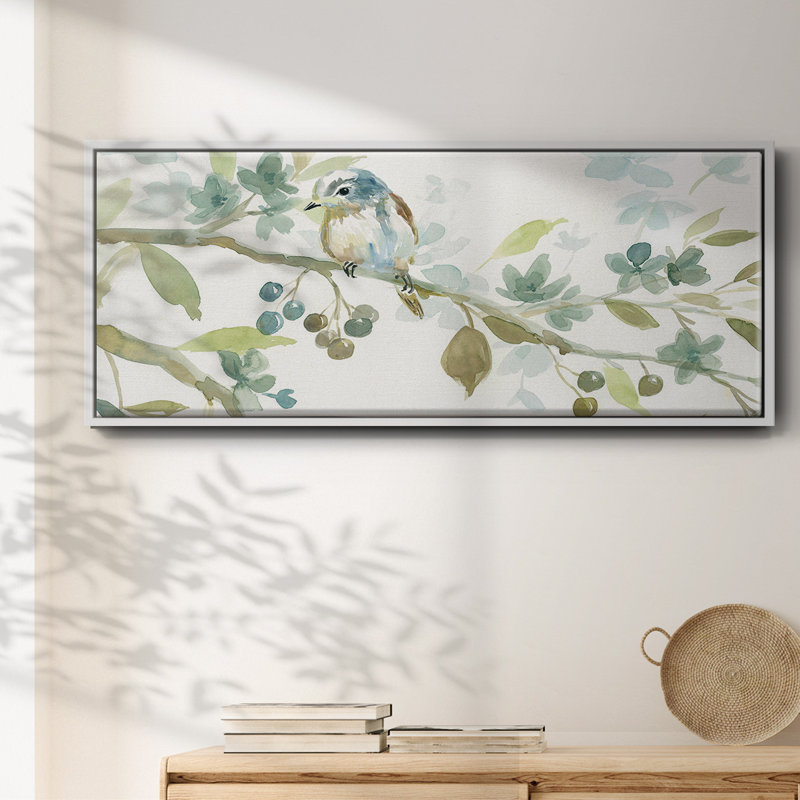 Début du printemps II - toile encadrée, H 12 po x l 30 po