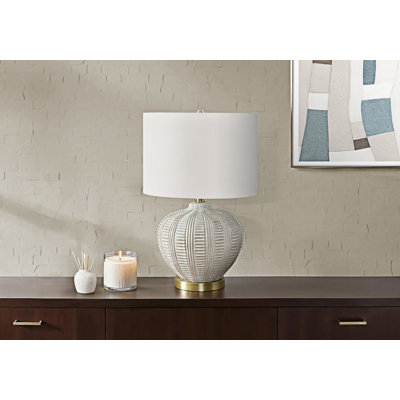 Lampe de table en résine