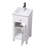Alessandro 16.38'' Single Bathroom Vanity with Ceramic Top-36892467