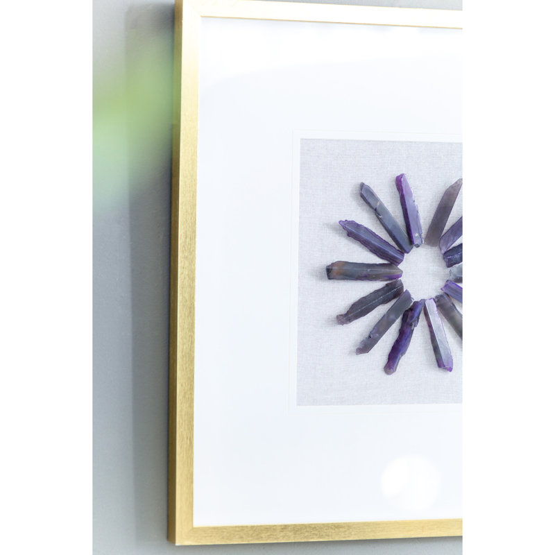 Art mural 23,5 "x 23,5" Grace Agate