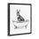  «Antique Tub with Donkey», art mural encadré flottant par Victoria Borges