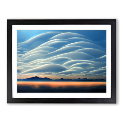 Ravishing Clouds - Single Picture Frame Painting