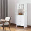 Garde-manger avec tablettes, portes et tiroirs
