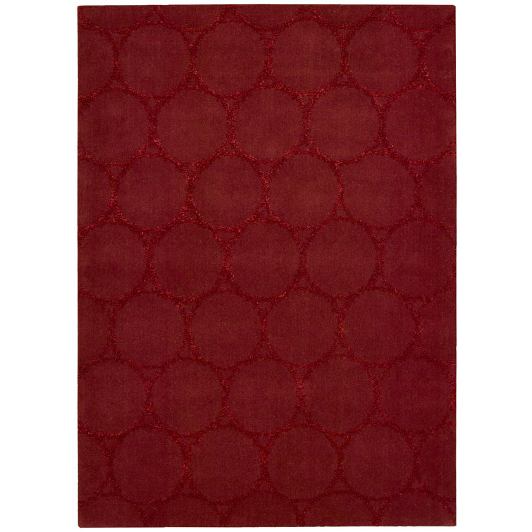 Jelessa Wool Geometric Indoor Rug