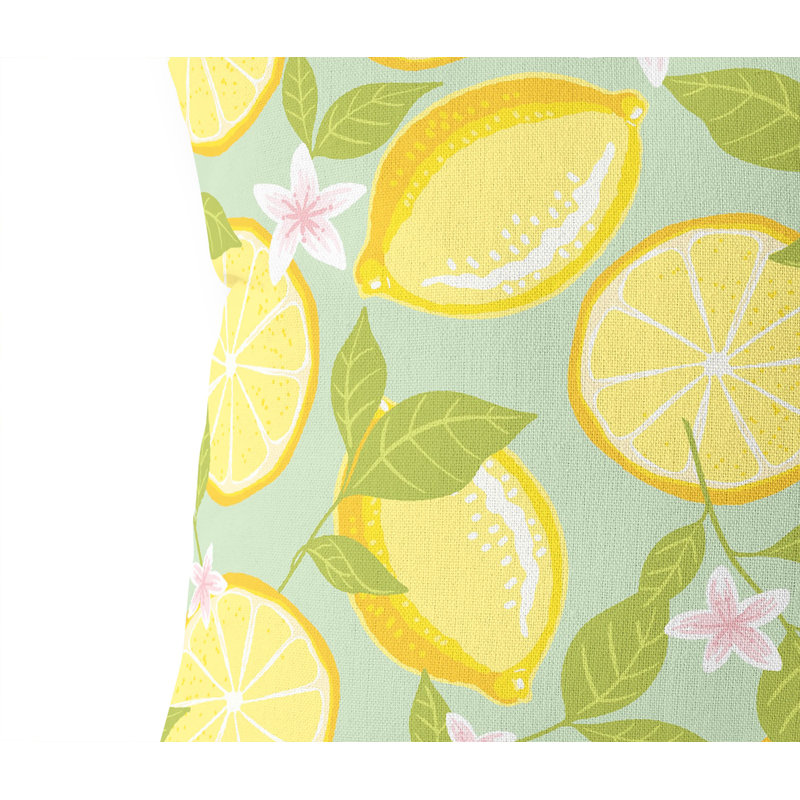 Palm Outdoor Pillow, 18"H x 18"W