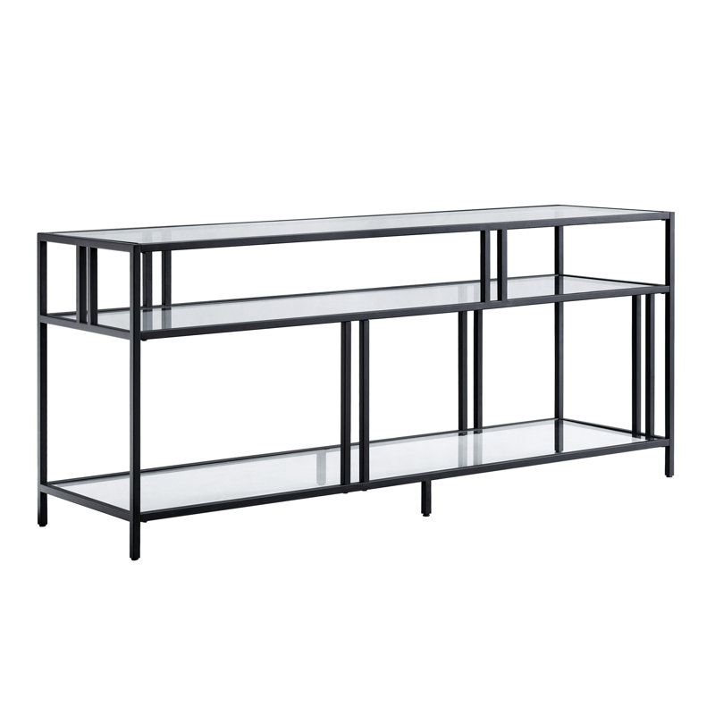 Unfinished TV Stand for TVs up to 60", Blackened Bronze