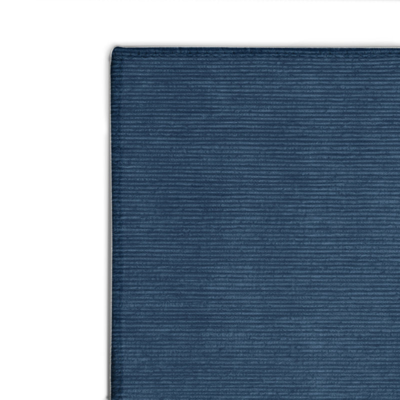 Solid Gray Indoor and Outdoor Area Rug, Rectangle 8' x 10'