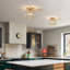 Glass Semi Flush Mount-1290450706