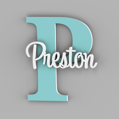Noms personnalisés de preston de capital Thais