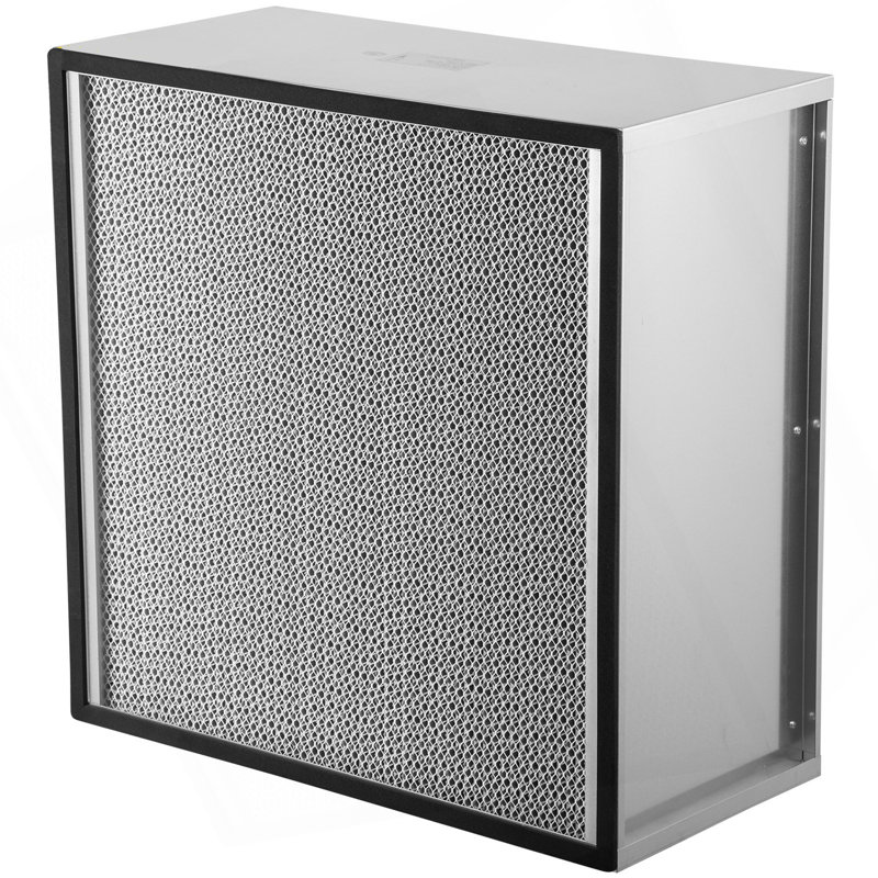 Filtre de remplacement HEPA, filtre AC 24 po x 24 po x 11,5 po, filtre à air plissé HEPA véritable, remplacement du filtre à air avec cadre galvanisé, filtre standard compatible à 99,97% pour filtre HEPA Novair 2000