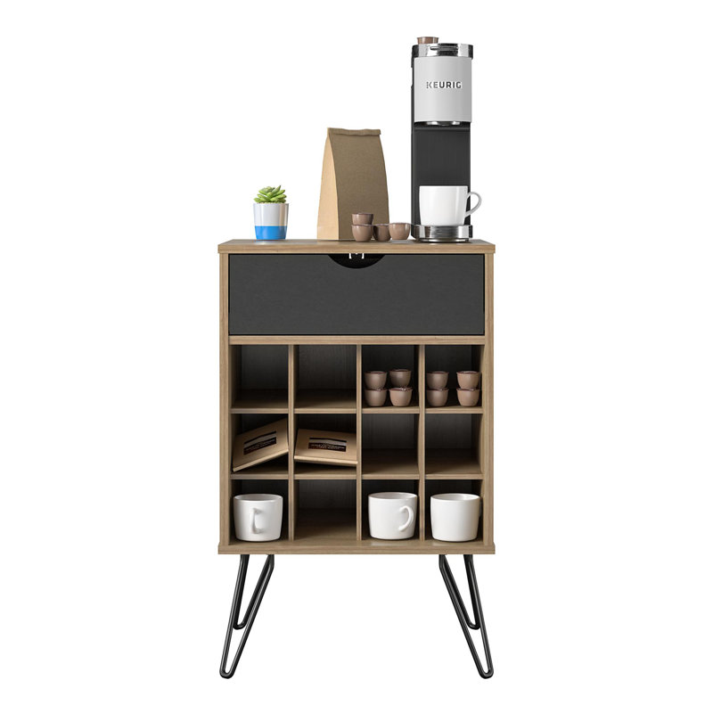 Fey 51.6cm Mini Bar, Natural
