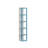 Abshire 71'' H x 13.26'' W Metal Cube Bookcase-1919821742