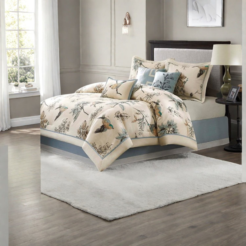 Premium Cotton Queen Bedding Sets, Rustic Farmhouse Comfort For Home