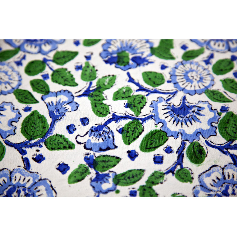 Cotton Floral Rectangle Placemat, 19" x 14"