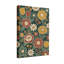 Motif floral de plantes et de fleurs aux couleurs vives et aux feuilles-154462953