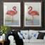 Flamingo I - ensemble de 2 peintures-1346141809-1346141816-1417989013