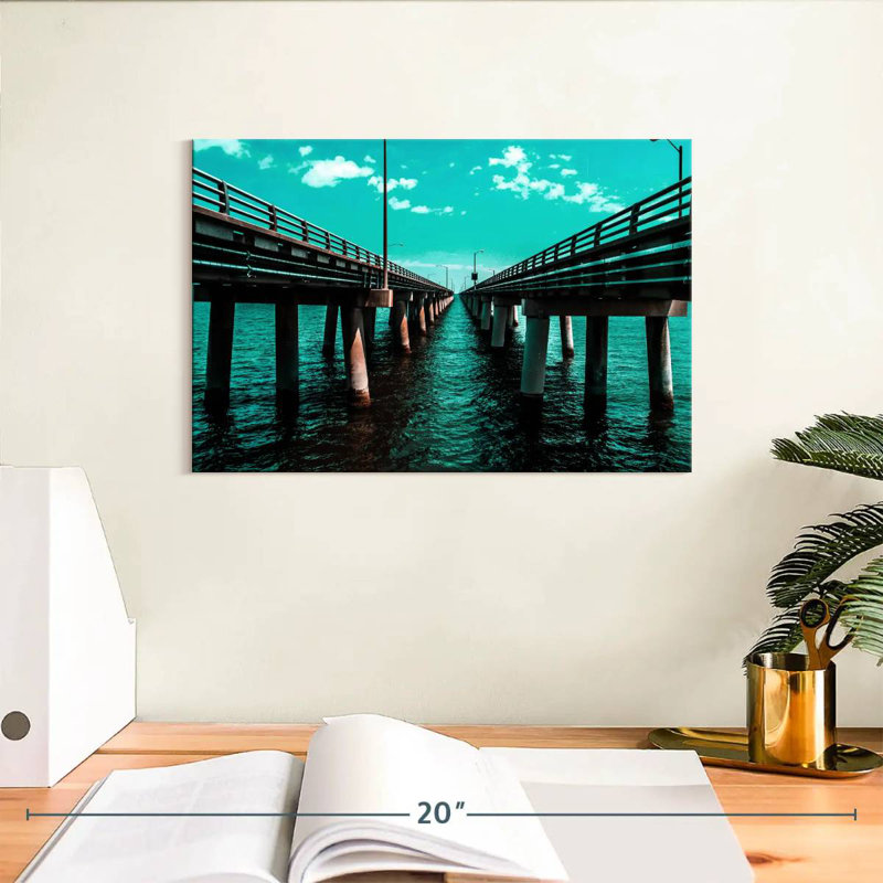 Lilie Chesapeake Bay Bridge Retro, H 8 po x l 12 po