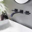 Robinet de salle de bain mural élégant-63487714