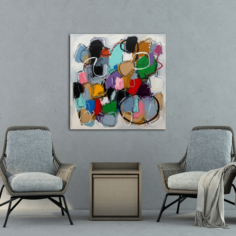 Scattered Continuum, 24" H x 24" W