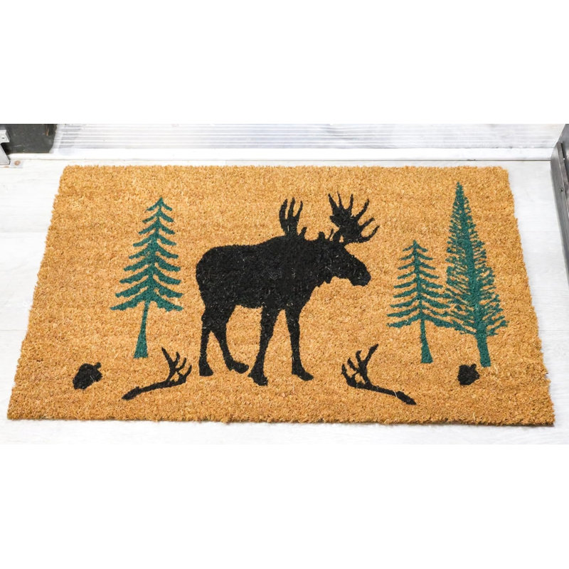 Paillasson Rustic Western Moose