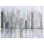 «Foggy City Textured Metallic» par Martin Edwards, reproduction d'art sur toile tendue