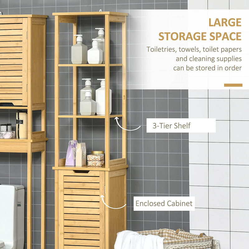 Kingston Bamboo Bathroom Cabinet