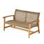 Causeuse de patio Hampton Wood & Wicker