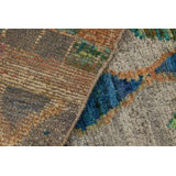 Moroccan Handmade Kilim Silk Geometric Area Rug