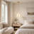 1 - Light Modern Brass Triangular Frame Integrated LED Globe Pendant Light