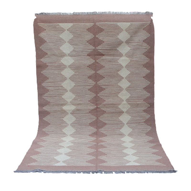 Cameil Geometric Hand Woven 125cm X 205cm Area Rug