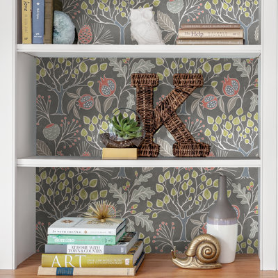 Clare Peel & Stick Floral Roll