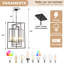 Lustre géométrique à 7 lumières à intensité variable-1014711242