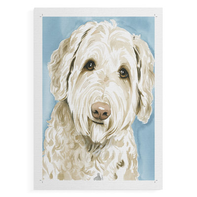 Labradoodle I - Impression sur toile seulement - NON CADRE