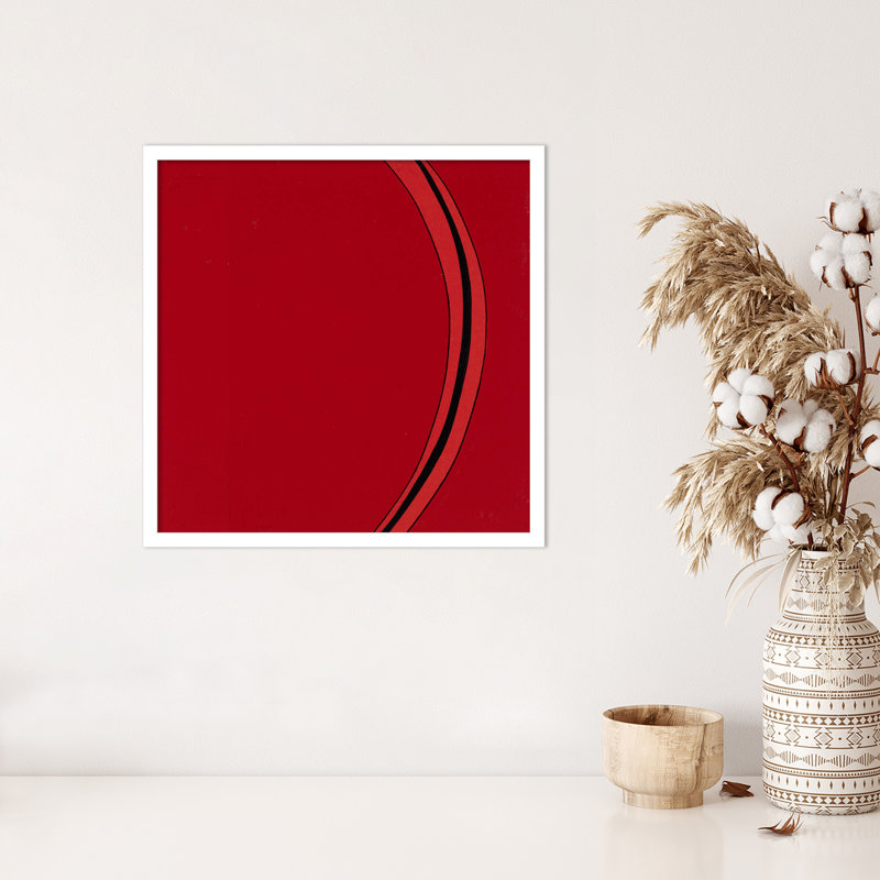 Segment by Alex Dunn, White, 21" H x 21" W