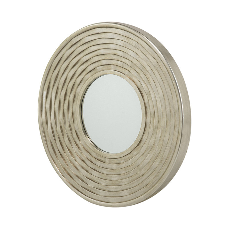 Wood Flat Wall Mirror
