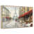 Floating Frame Natural Wood
