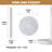 Marble Freestanding Paper Towel Holder With Larger Base