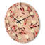 Horloge murale en bois Bright Eucalyptus-63892055