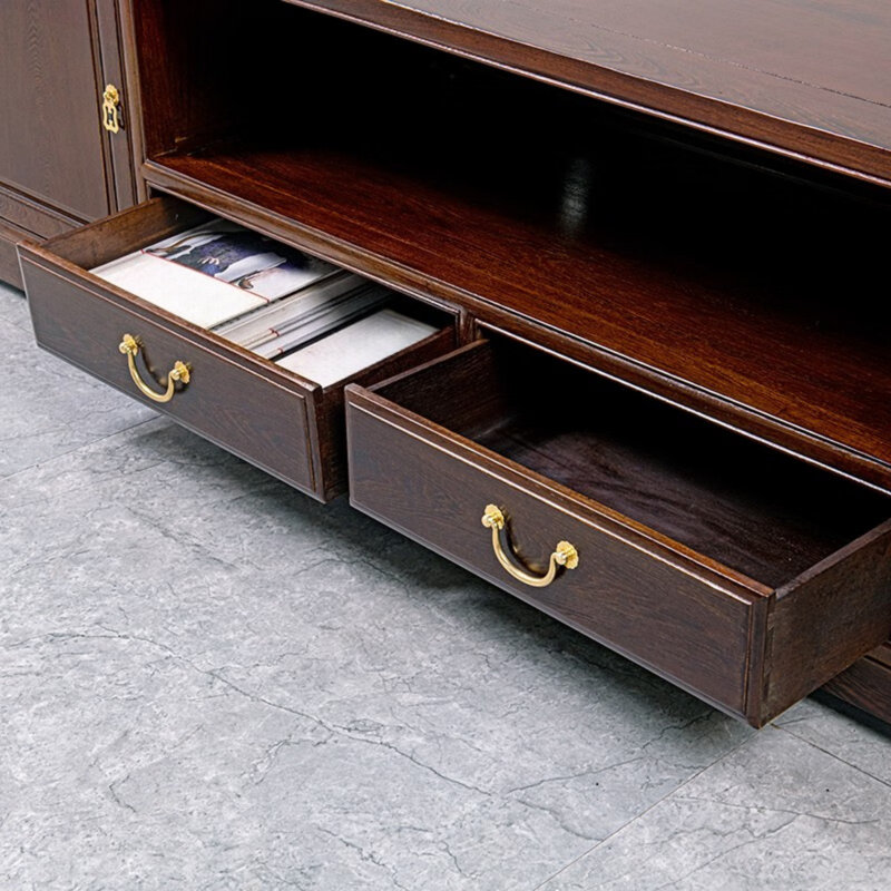 Creative Solid Wood TV Cabinet