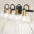Escondido Iron/Glass Rustic Vintage LED Vanity Light-97602522