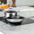 NutriChef Nutrichef 12'' Non-Stick Stainless Steel Wok with Lid